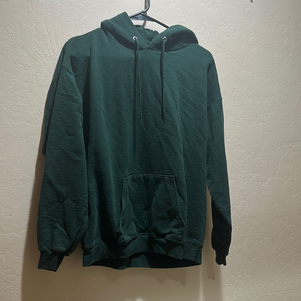 Hanes Green Sweatshirt Classic Hoodie